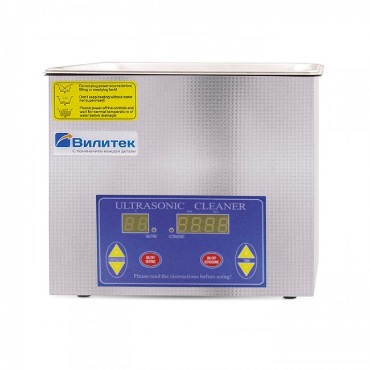 Vilitek VBS-3D - ультразвуковая ванна с подогревом, таймером и цифровым управлением, 3 л