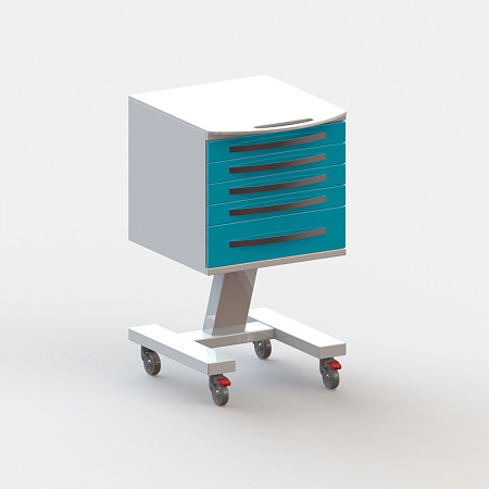 ВИТАЛИЯ С5 — Столик врача стоматолога передвижной, есть РУ