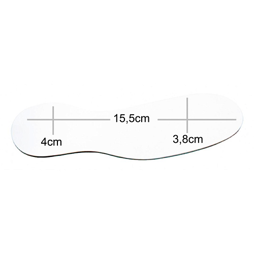 Acteon – Вестибулярное хромированное двустороннее зеркало для фотосъёмки