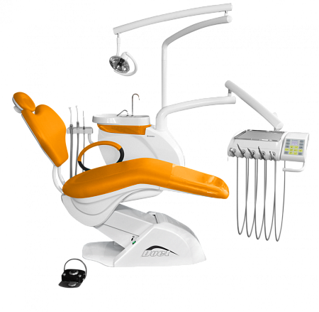 CHIROMEGA 654 DUET - стоматологическая установка с нижней подачей инструментов