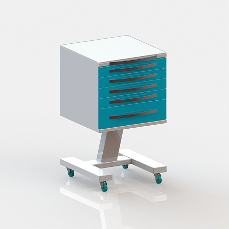 ВИТАЛИЯ С5 — Столик врача стоматолога передвижной, есть РУ