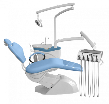 CHIROMEGA 654 NK - стоматологическая установка с нижней подачей инструментов