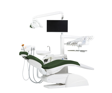 Miglionico NG — стоматологическая установка с верхней подачей инструментов