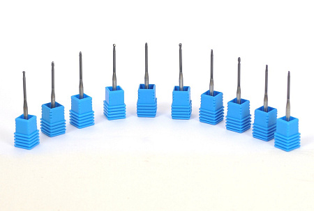 XTCERA – Фреза для обработки PMMA/WAX (диаметр 1.0 мм, хвостовик 4 мм)