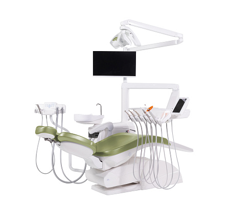 Miglionico NT P — стоматологическая установка с нижней подачей инструментов
