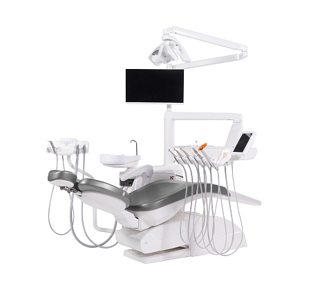 Miglionico NT P — стоматологическая установка с нижней подачей инструментов