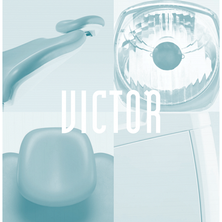 Cefla Dental Group Victor 200 (AM8050) - стоматологическая установка с нижней/верхней подачей инструментов