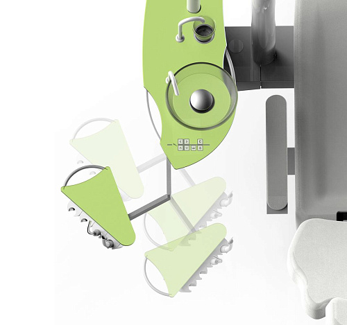 Ritter Excellence - стоматологическая установка с верхней подачей инструментов