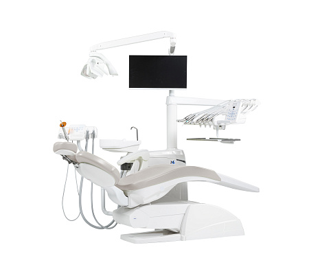 Miglionico NG — стоматологическая установка с верхней подачей инструментов
