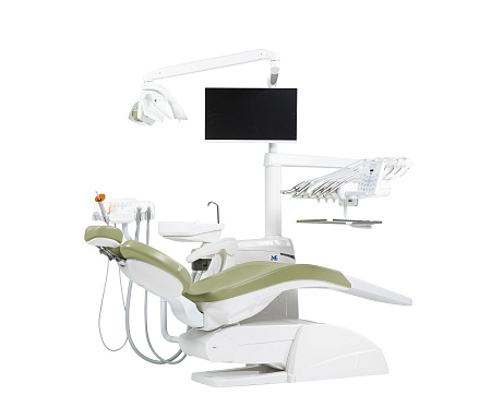 Miglionico NG — стоматологическая установка с верхней подачей инструментов